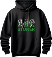Sudadera stoner verde cannabis