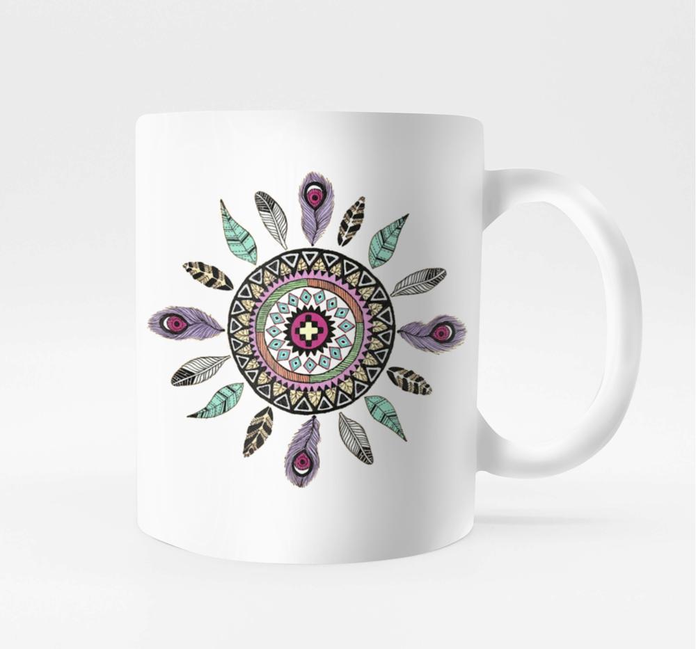 taza_bettin_personalizada_plumas_mandala_redonda