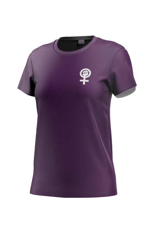 Camiseta mujer con símbolo Venus. Femeninista.