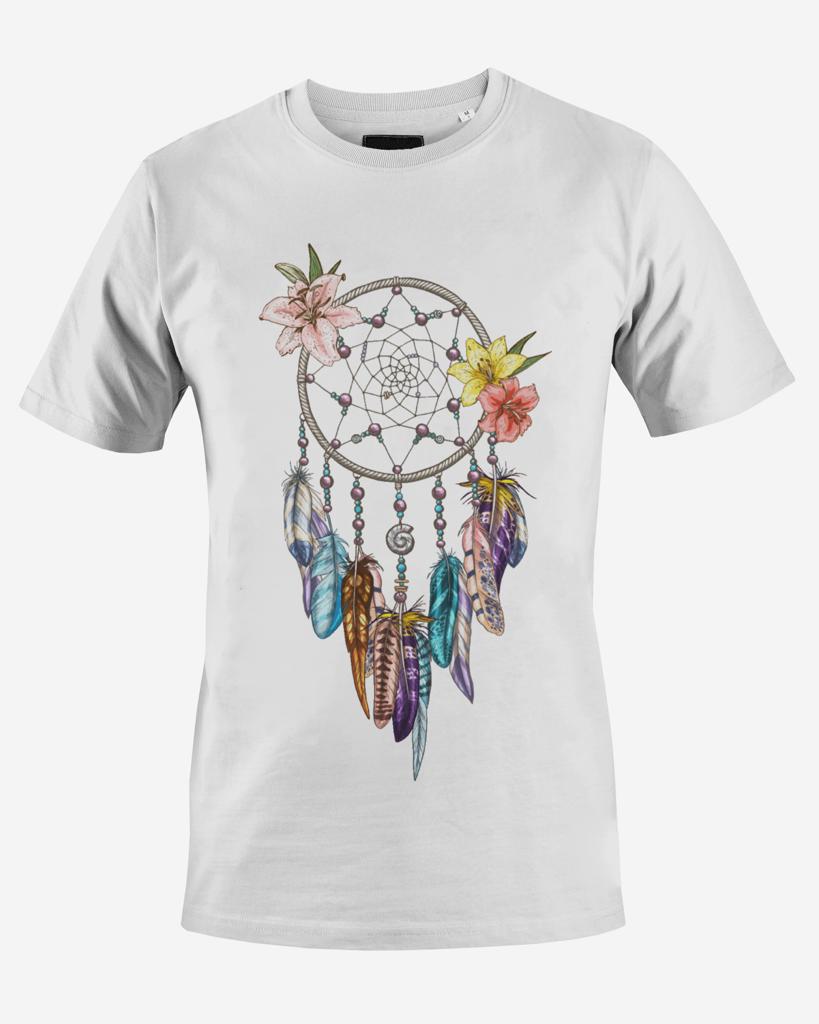Camiseta atrapa sueños con flores