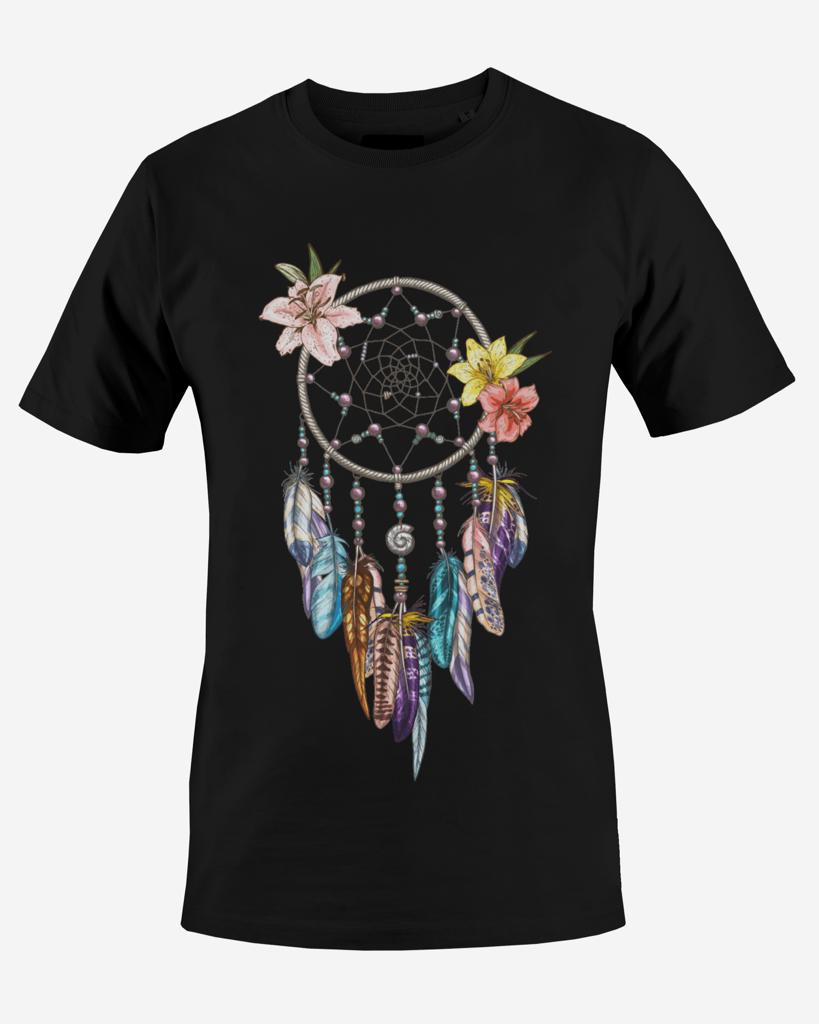 Camiseta atrapa sueños con flores