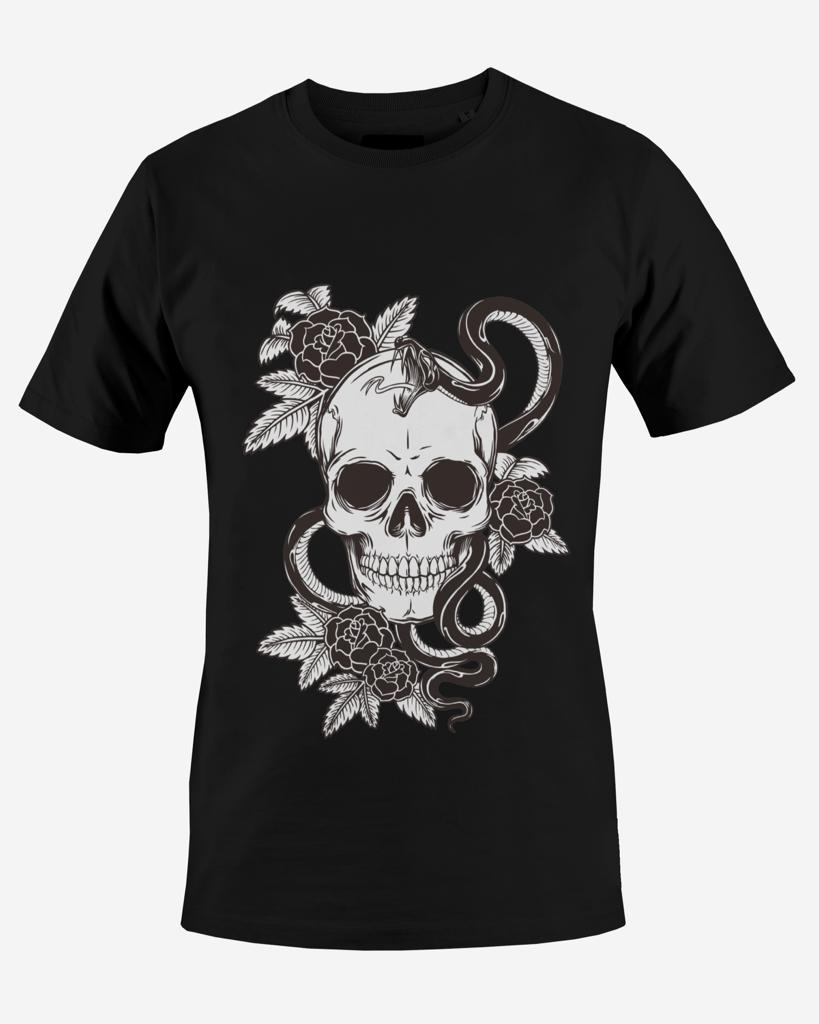 camiseta_negra_bettin_personalizada_calavera_serpiente