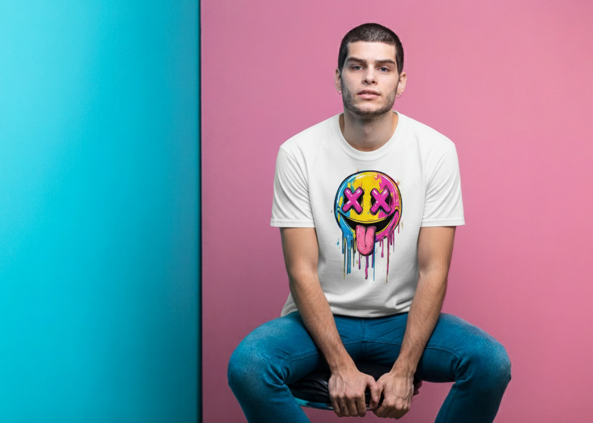 camisetablancaemoticonoefectopinturabettin
