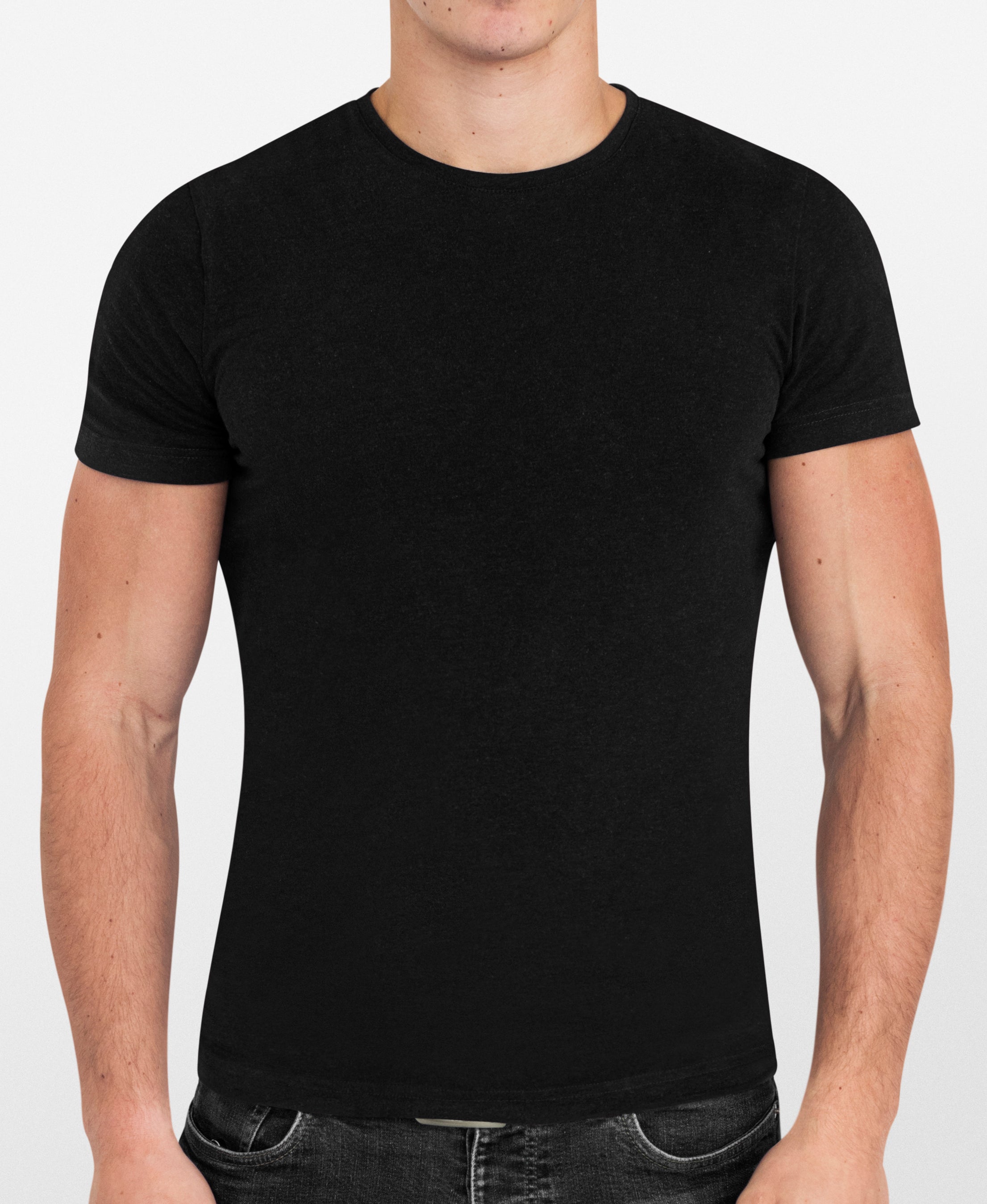 camiseta negra hombre bettin personalizada