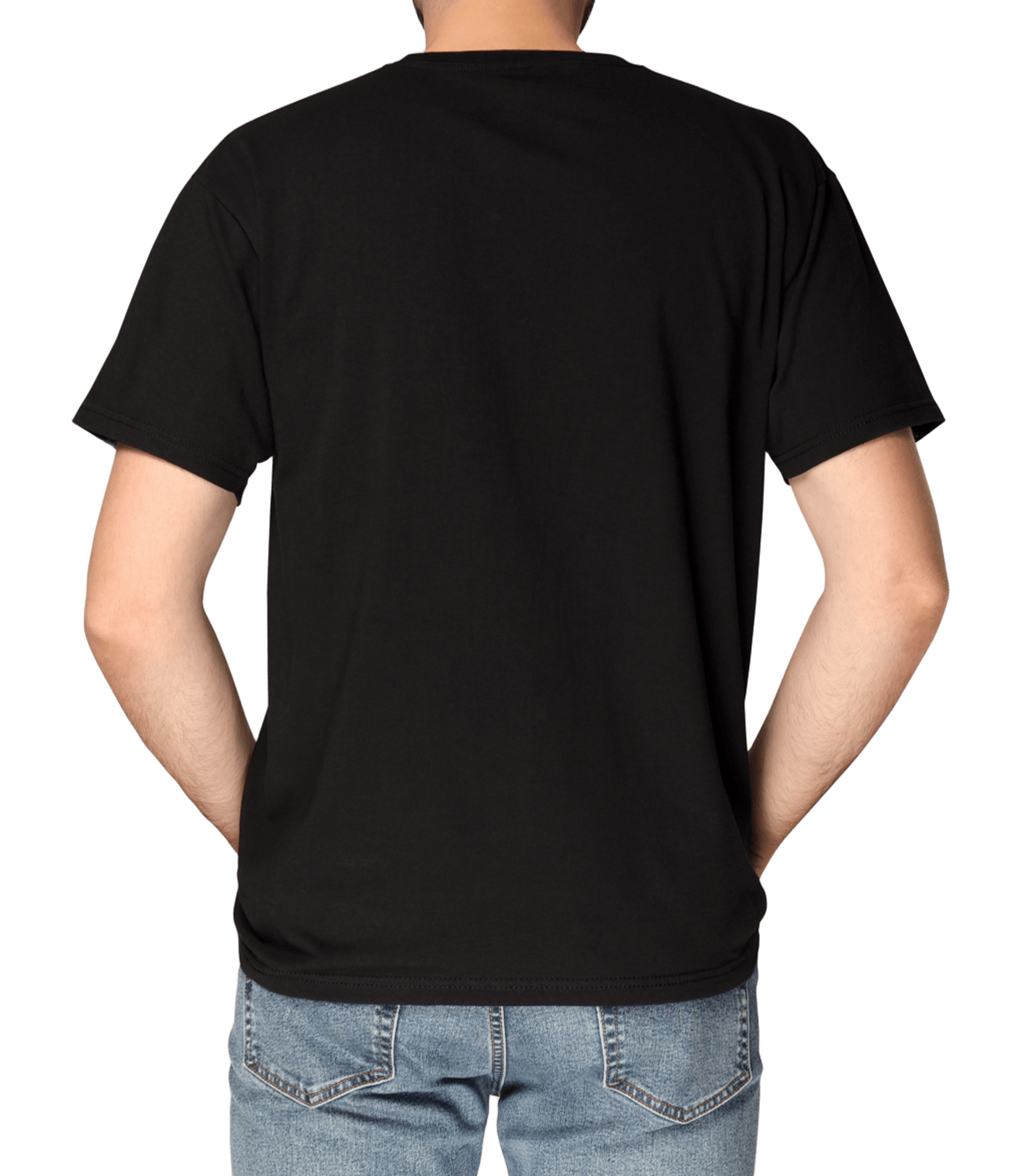 camisetatraseranegrahombrepersonalizada