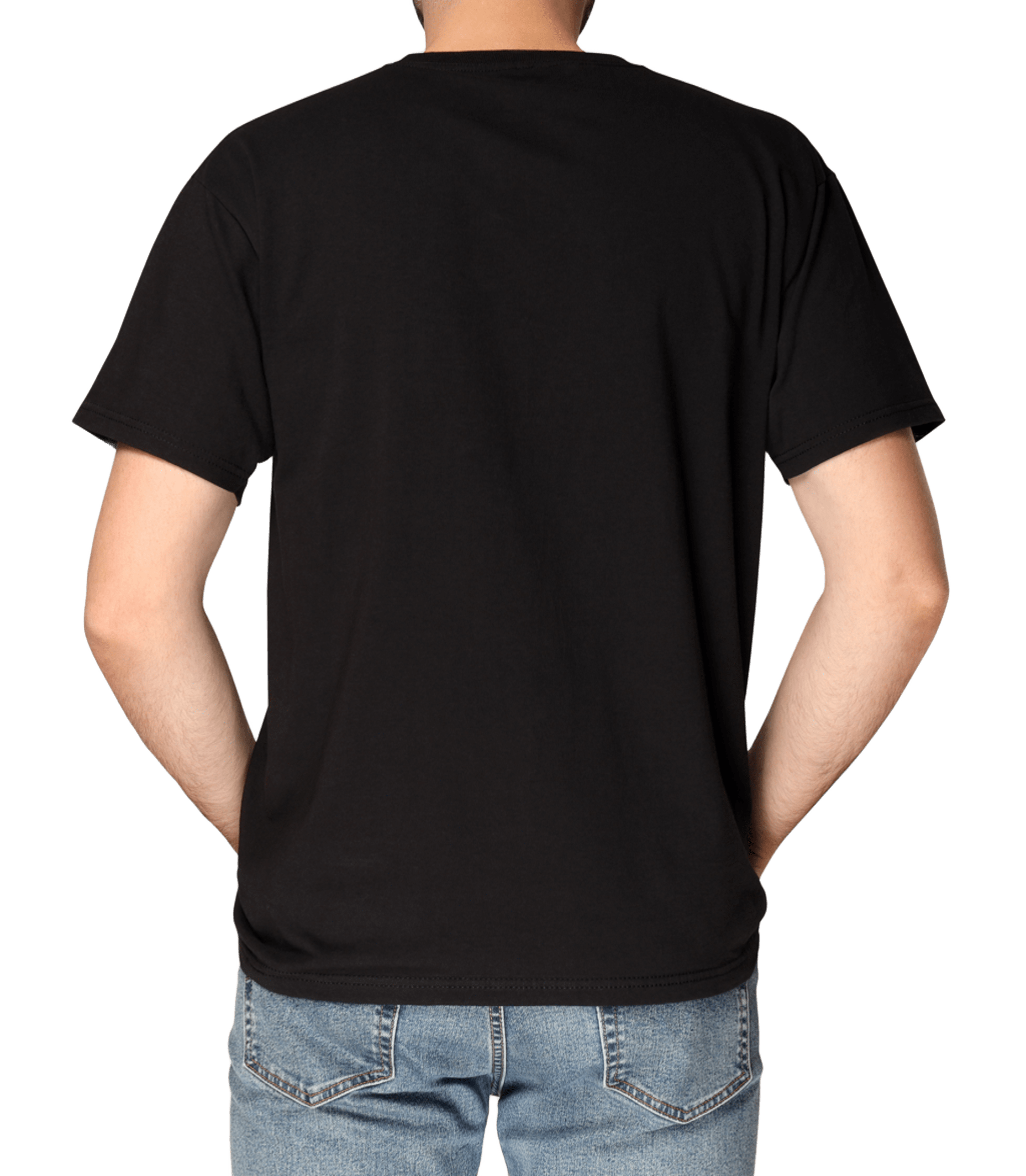 camisetatraseranegrahombrepersonalizada
