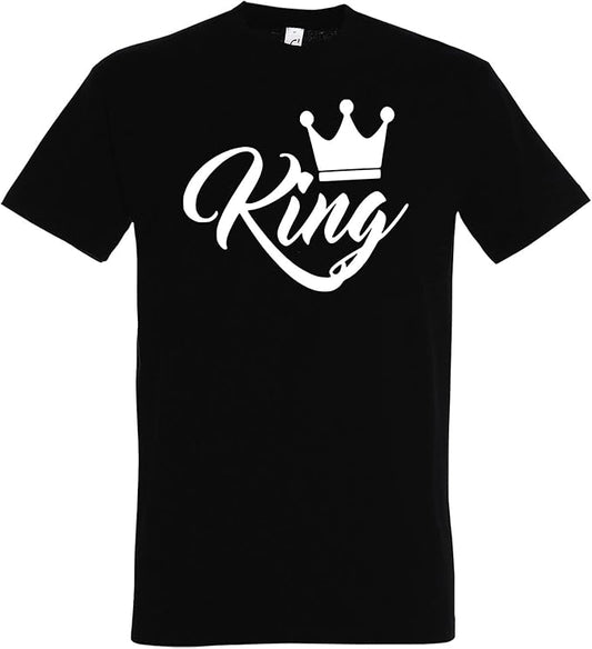 Camiseta negra King